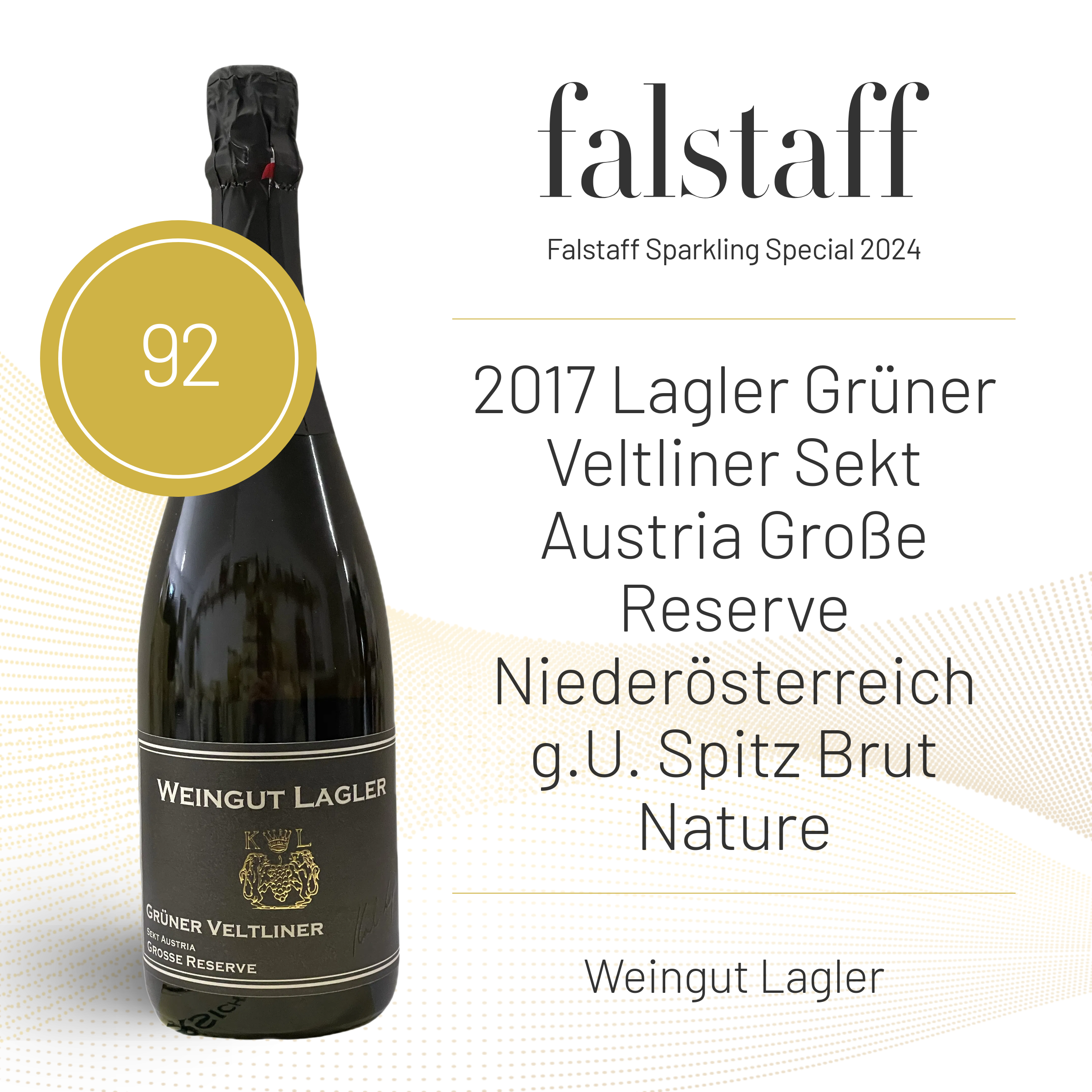 Grüner Veltliner - SEKT Austria Große Reserve 2017