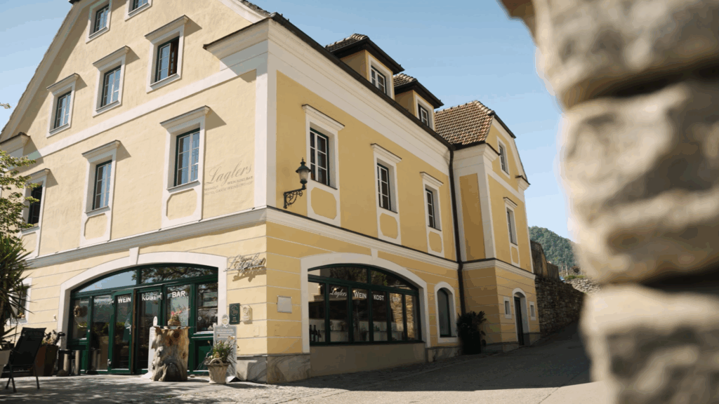 Aussenansicht Weingut Lagler in der Wachau